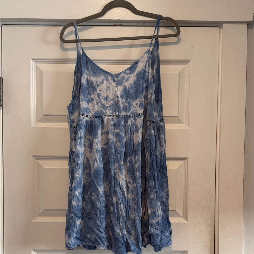 Salt Life Blue Tie-Dye Camisole Top